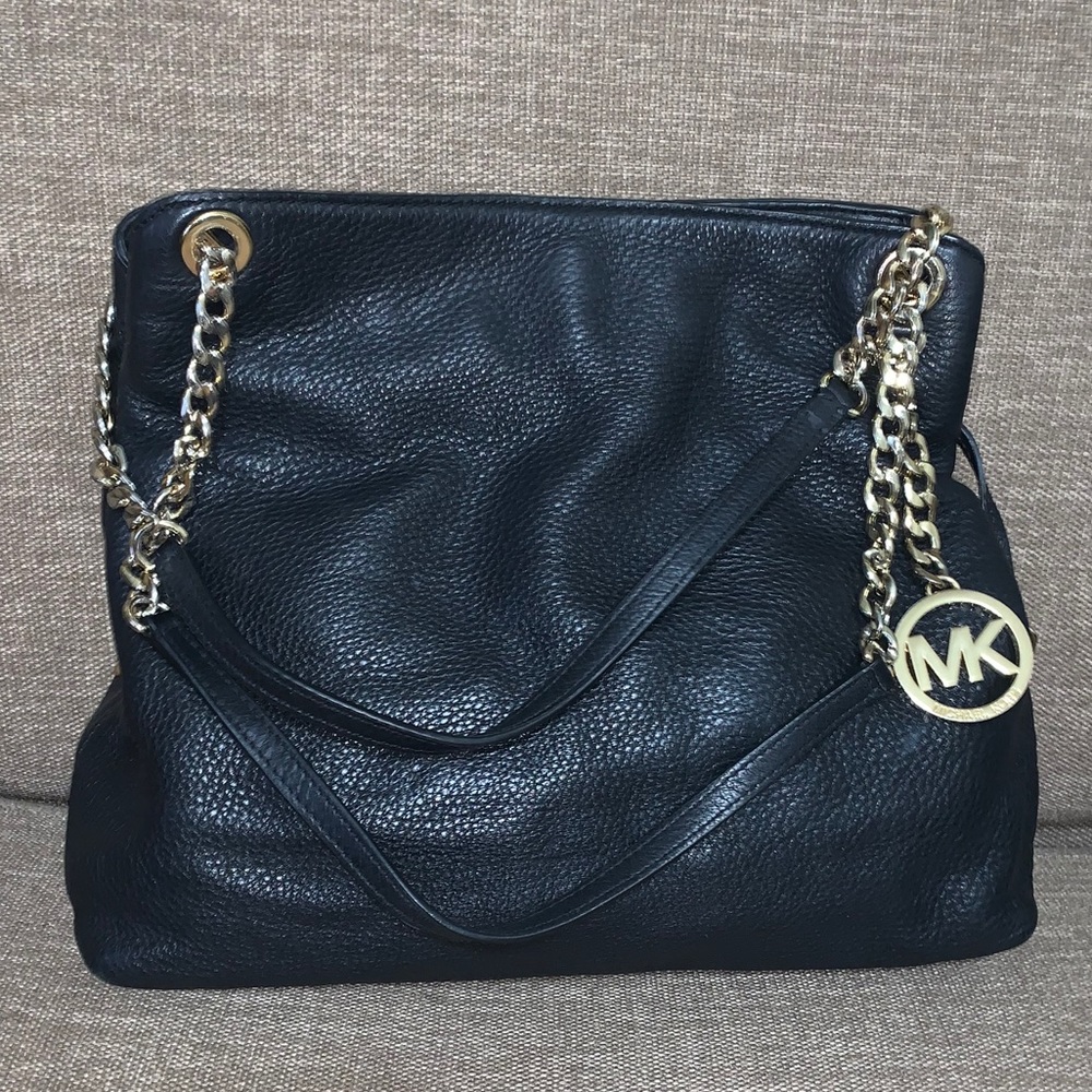 Michael Kors Black Purse Large